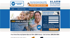 Desktop Screenshot of alarm-systems.com